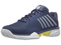 KSwiss Hypercourt Express 2 SANDPLATZ Herrenschuh Indigo/Wei&#xDF;/Gr&#xFC;n