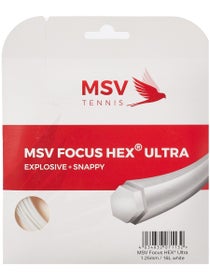 Set de cordaje MSV Focus HEX Ultra 1,25 