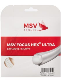 Cordage MSV Focus HEX Ultra 
1,25