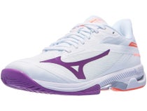 Chaussures Femme Mizuno Wave Exceed Court White / Dahlia - TOUTES SURFACES