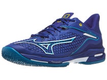 Zapatillas hombre Mizuno Wave Exceed Tour 6 Azul/Blanco TIERRA BATIDA