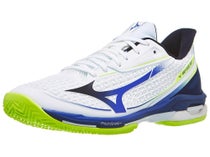 Mizuno Wave Exceed Tour 7 Clay White/Blue Men Shoe