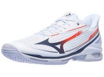 Mizuno Wave Exceed Tour 7 AC White/Blue/Orange Men Shoe