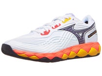 Chaussures Homme Mizuno Wave Enforce Tour 2 White/Blue/Coral - TOUTES SURFACES