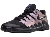 NikeCourt Vapor X Black/Psychic Purple Junior Shoes