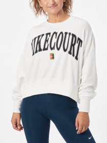 Felpa in pile Nike Heritage Crew Autunno Donna