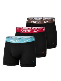 Lot de 3 Boxers Homme Nike Ultra Comfort - Noir / Rouge / Vert