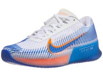 Chaussures Homme Nike Zoom Vapor 11 White/Royal/Crimson - TOUTES SURFACES