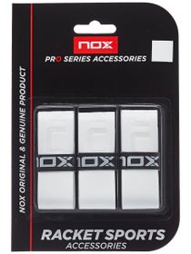 Overgrip Nox Pro - Pack de 3 (Blanco)