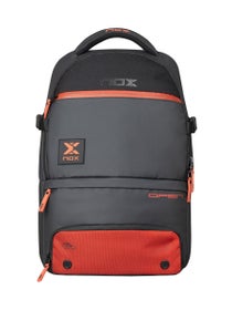 Nox Luxury Open Series Padel Backpack Bag Black/Red