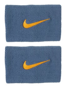 Nike Premier DW Wristbands Slate Blue/Orange