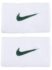 Nike Premier DW Wristbands White/Green
