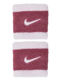 Nike Swoosh Singlewide Wristbands Pink/Lilac