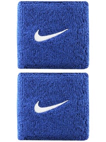 Poignets Nike Swoosh Bleu/Blanc