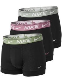 Nike Herren Ultra Comfort Trunk 3er-Pack Schwarz/Grau