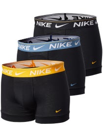 Nike Herren Ultra Comfort Trunk 3er-Pac Schwarz/Gelb/Blau