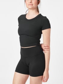 Maglietta Nike Basic One Fitted Crop Top Donna