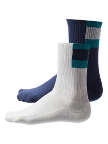 ON High Courtside 2-Pack Socks Ivory/Midnight