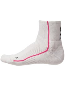 Chaussures ON Mid Court Tennis Blanc / Rose
