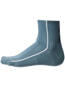 ON Mid Court Tennis Socks Tide/Ivory