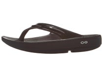 Tongs Femme Oofos OOlala Luxe Recovery noires