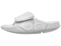 Sandales Unisexe Oofos OOahh Sport Flex White
