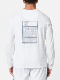 T-Shirt &#xE0; manches longues Homme Original Penguin Tennis Ball