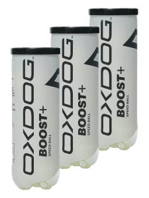 Oxdog Boost+ Padel Ball Tube 3-Pack Tri-Pack