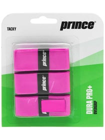 Prince DuraPro+ 3 Pack Overgrip Pink
