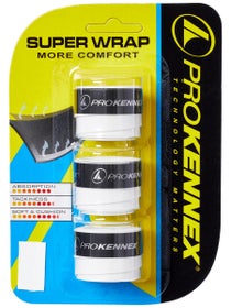 ProKennex Super Wrap Overgrip White 3 pack