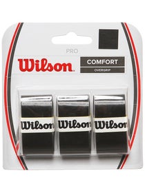 Overgrips Wilson Pro - Negro (Pack de 3)