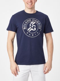 Roland-Garros Eiffel Tower woman t-shirt - Navy blue