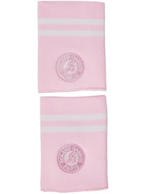 Roland Garros Doublewide Wristband Pink