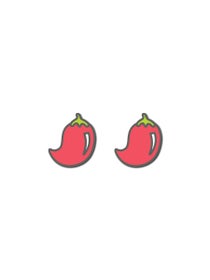 Racquet Inc Hot Chili Pepper 2-Pack Dampener