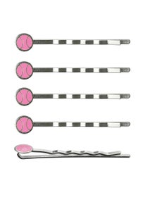 5 &#xE9;pingles &#xE0; cheveux Racquet Inc Tennis Ball