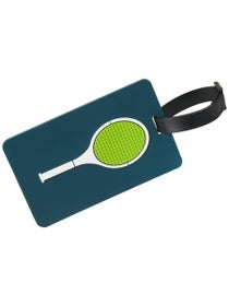 Etiquette de sac Racquet Inc noire