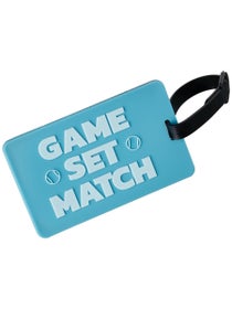 Etiquette de sac Racquet Inc Game Set Match