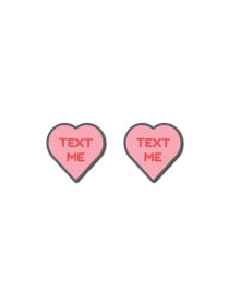 2 anti-vibrateurs Racquet Inc Text Me Heart