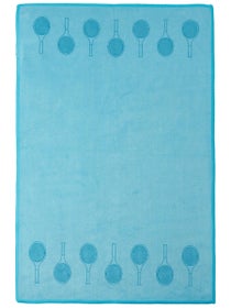 Serviette de tennis Racquet Inc Bleu clair