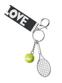Racquet Inc Tennis Racket Keychain Green