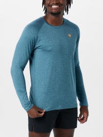 Rabbit Herren EZ TEE Langarmtop Bluestone