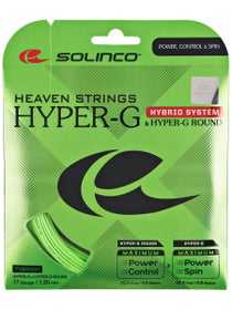 Corde ibride Solinco Hyper-G 17 e Hyper-G Round 17