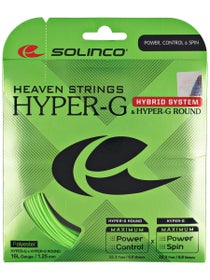 Corde ibride Solinco Hyper-G 16L e Hyper-G Round 16L 