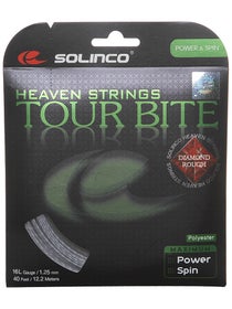 Cordage Solinco Tour Bite Diamond 
Rough 1,25 mm  
12,2 m