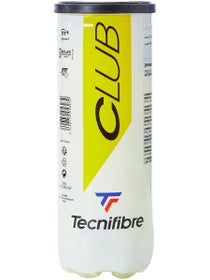 Tecnifibre Club Tennis 3 Ball Plastic Can