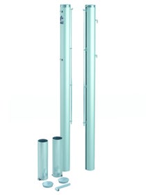 Tegra Aluminium Pole round anodized 83mm set