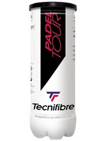 Tubo de 3 pelotas Tecnifibre Padel Tour