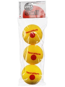 Confezione da 3 palline Tecnifibre in spugna stage 3  