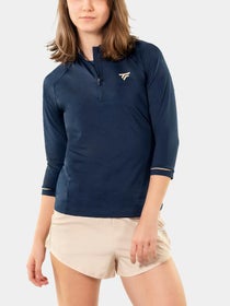 Tecnifibre Women's Pro Thermo Zip 3/4 Longsleeve