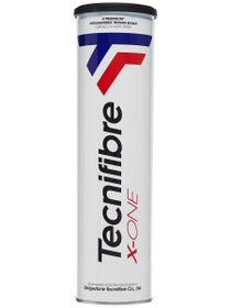 Tecnifibre X-One Tennis 4 Ball Can